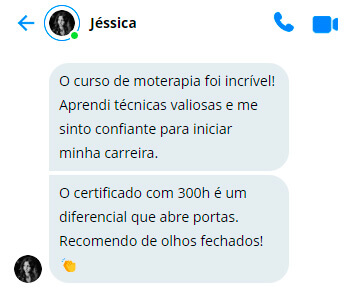 Depoimentos: Alunos do Curso de Massoterapia