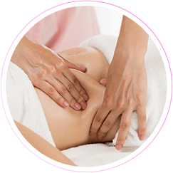 Aula prática de drenagem linfática - Curso de Massoterapia
